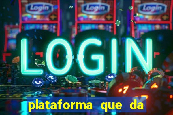 plataforma que da 30 reais para jogar